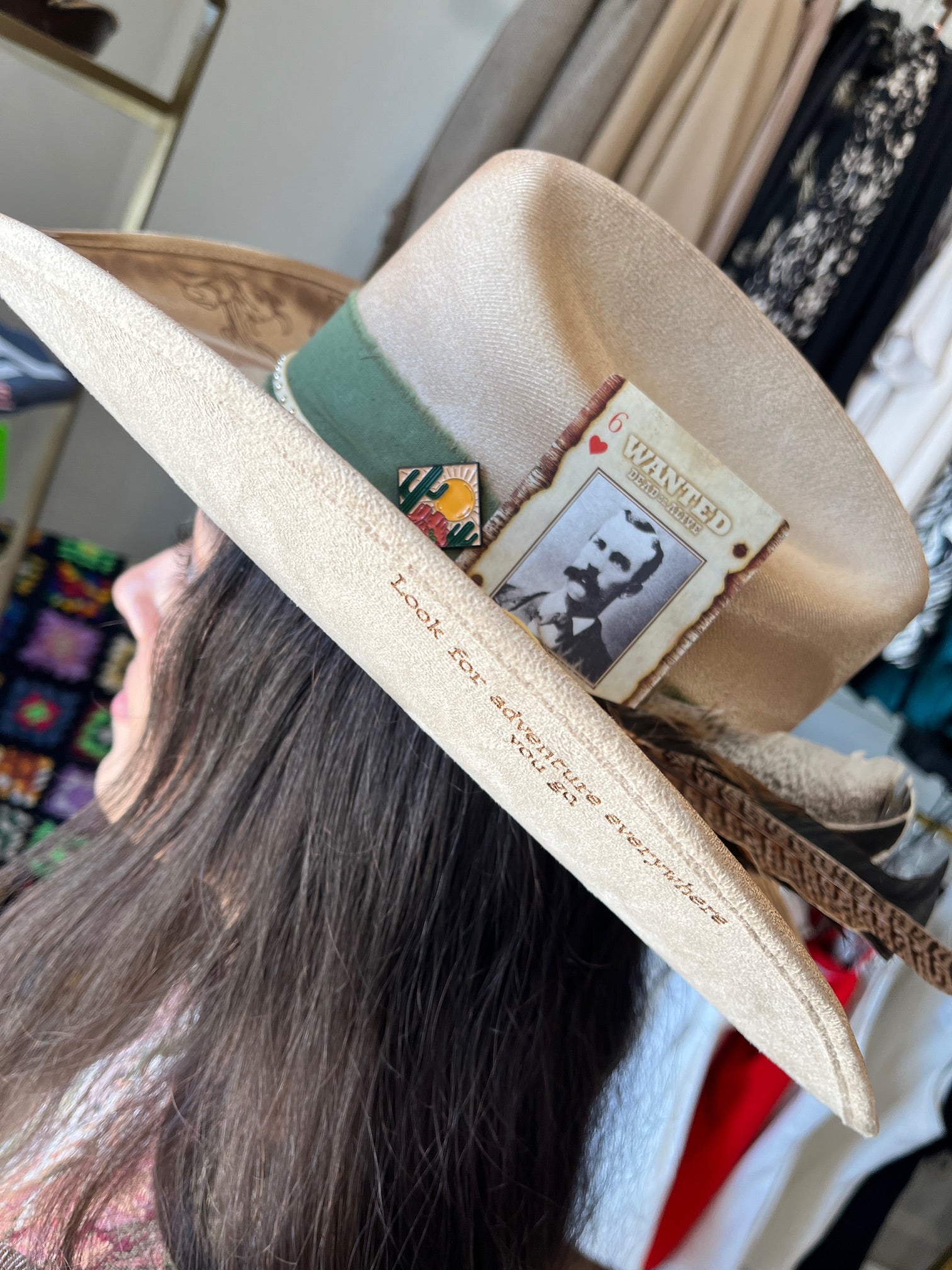 Near Me Raylan Givens Custom Handmade Cowboy Hat Custom Made