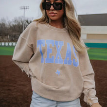 Load image into Gallery viewer, Corded Texas Sweatshirt
