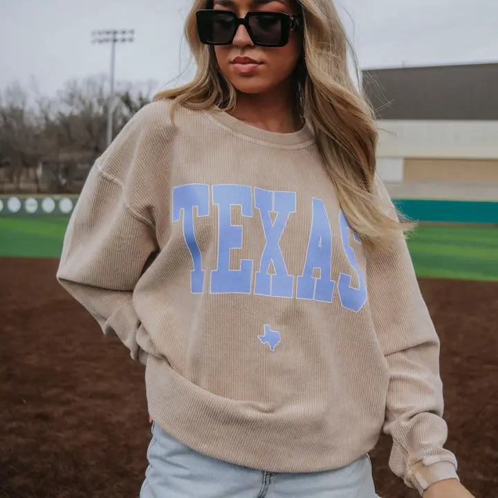 Corded Texas Sweatshirt