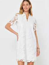 Load image into Gallery viewer, Floral Lace Overlay Dress
