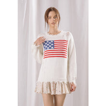Load image into Gallery viewer, American Flag Sweater
