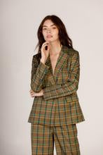 Load image into Gallery viewer, Green Plaid Blazer
