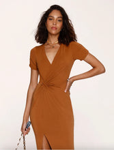 Load image into Gallery viewer, Cognac Jersey Knit Dress
