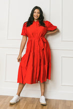 Load image into Gallery viewer, Midi Shirt Dress
