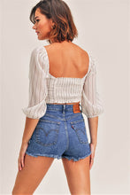 Load image into Gallery viewer, SALE - White Stripe Top
