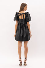 Load image into Gallery viewer, Vegan Leather Baby Doll Dress
