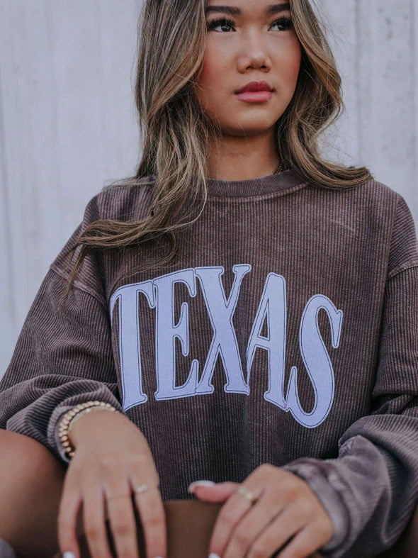 Corded Texas Sweatshirt